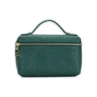 Новая модная дизайнерская сумка, переносная сумка из страусиной кожи с тиснением, маленькая сумка-клатч, Женская Ручная сумка, кошелек