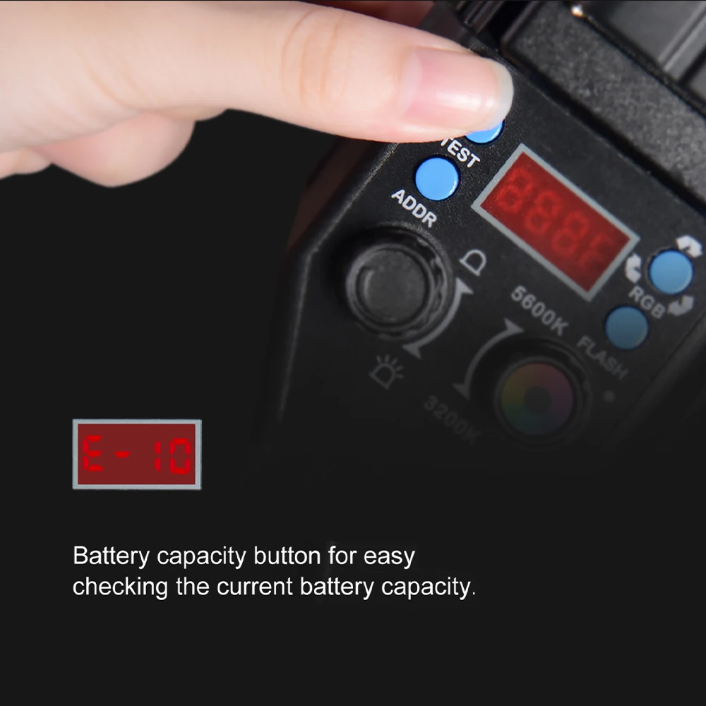 Светодиодный светильник NANLITE MixWand 18 Вт 3200-5600K RGB с эффектом света | Электроника