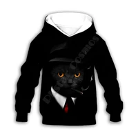cat 3d printed hoodies family suit tshirt zipper pullover kids suit funny sweatshirt tracksuitpant shorts