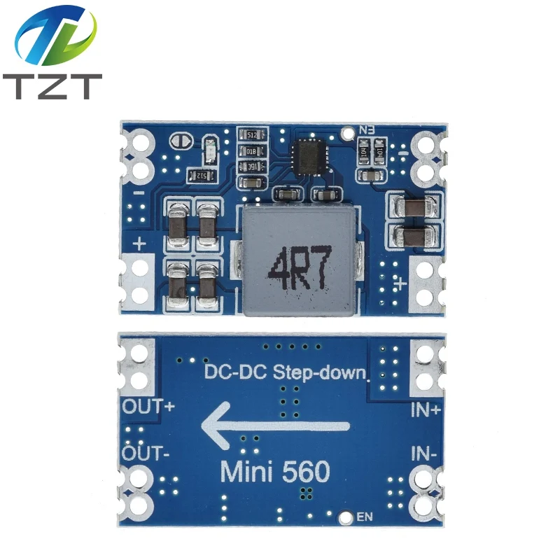 Высокая эффективность Выход 3 V 5V 9V 12V 5A mini560 Шаг вниз DC-DC конвертер Напряжение