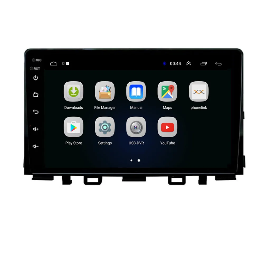 10 1 &quotчетырехъядерный 2.5D ips экран Android Автомобильный gps Радио навигатор для Kia K2 Rio