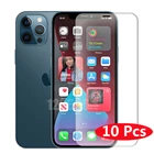 Закаленное стекло с полным покрытием для iPhone11 12 13 Pro Max 13 mini XR X XS Max, 10 шт., Защитная пленка для экрана для iPhone XR X XS Max, чехол