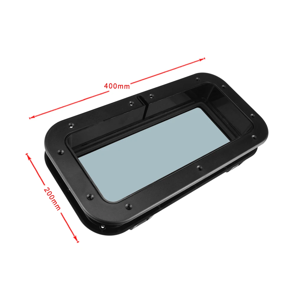 

Rectangular Porthole Window with ABS Plastic & Tempered Glass for Boat, Yacht,