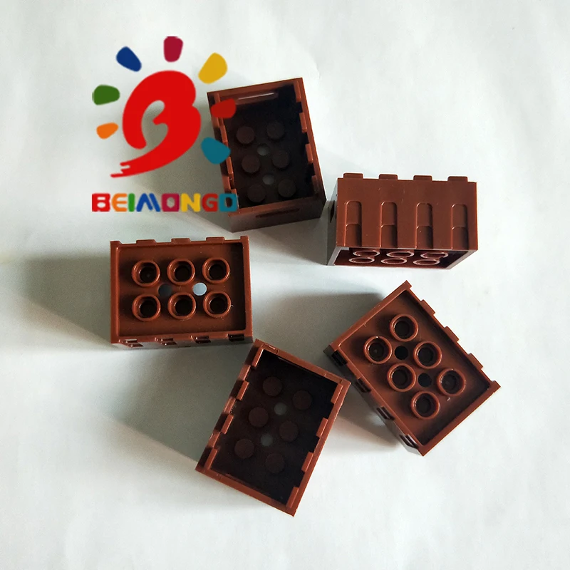 Бесплатная доставка! Строительные блоки BEIMONGO MOC Box 3x4 20 шт. детские игрушки сделай