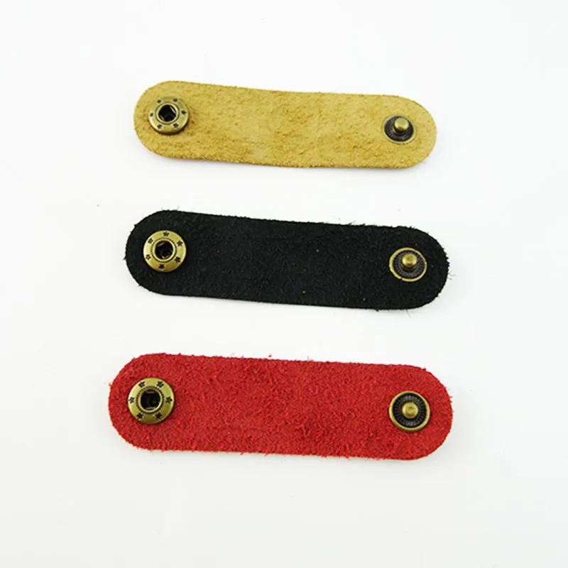 Кожаный Кабельный органайзер держатель для наушников защита кабеля мыши