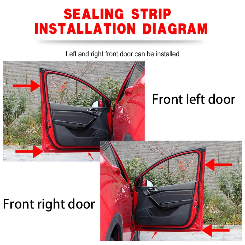 Передняя левая передняя задняя автомобильная дверь уплотнительная полоса 72810SNAA01