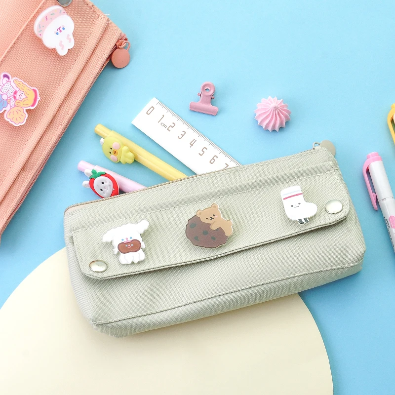 Милая сумка для карандашей в японском стиле студенческие канцелярские товары