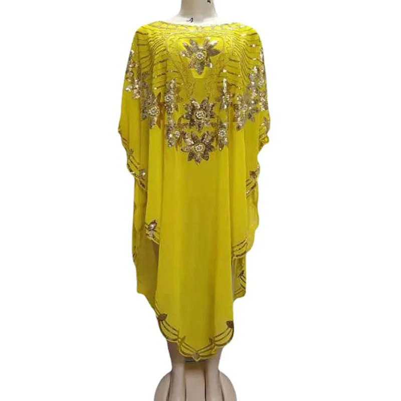 

2021 African Dress for Women African Dress Sequins High Quality Top Fashion African Women's Dress A Coat