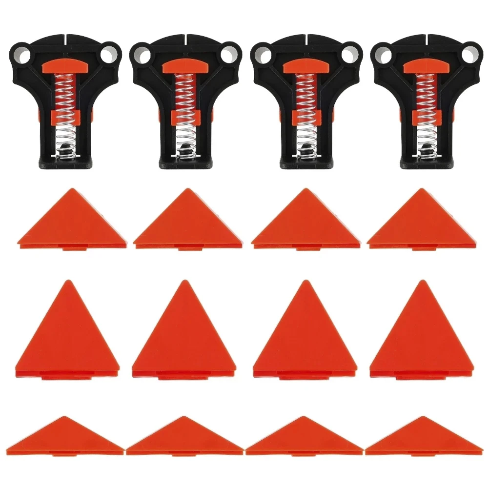 

4pcs 60/90/120 Degrees Angle Clamp Fixing Clip Photo Picture Frame Corner Woodworking Clip Positioning Fixture DIY Repair Tool