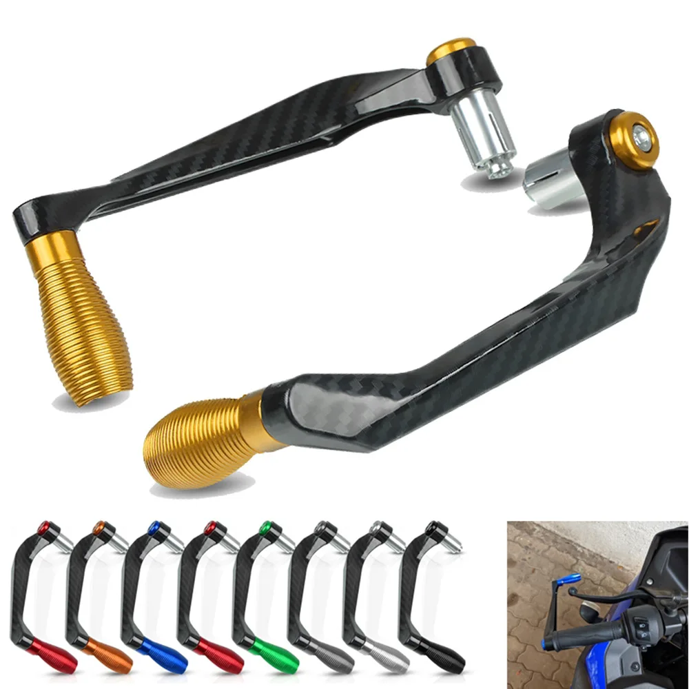 

Universal Waterproof Carbon Fiber Aluminum Alloy Motorcycle Brake Clutch Levers Protection for YAMAHA for Kawasaki for Honda