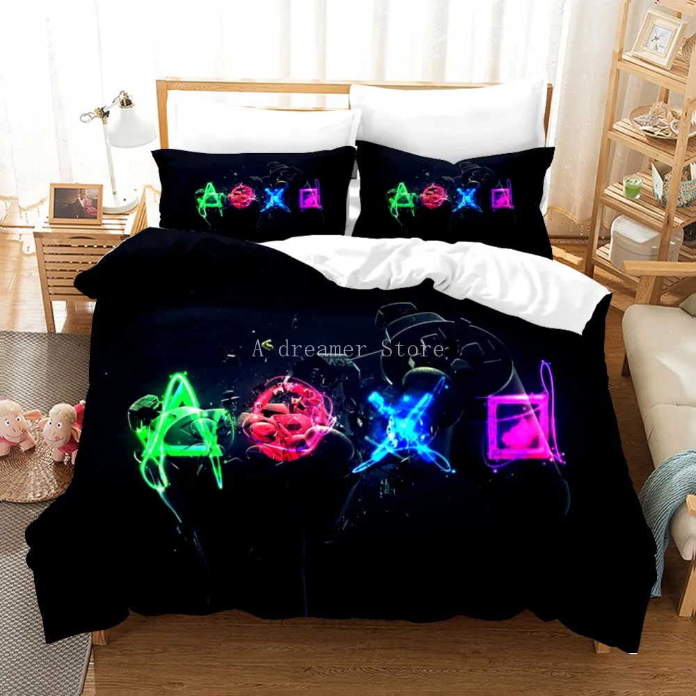 

Playstation Duvet Cover Set With Pillowcase Bedroom Decoration For Kids Boys Gift Gamepad Comforter Bedding Set