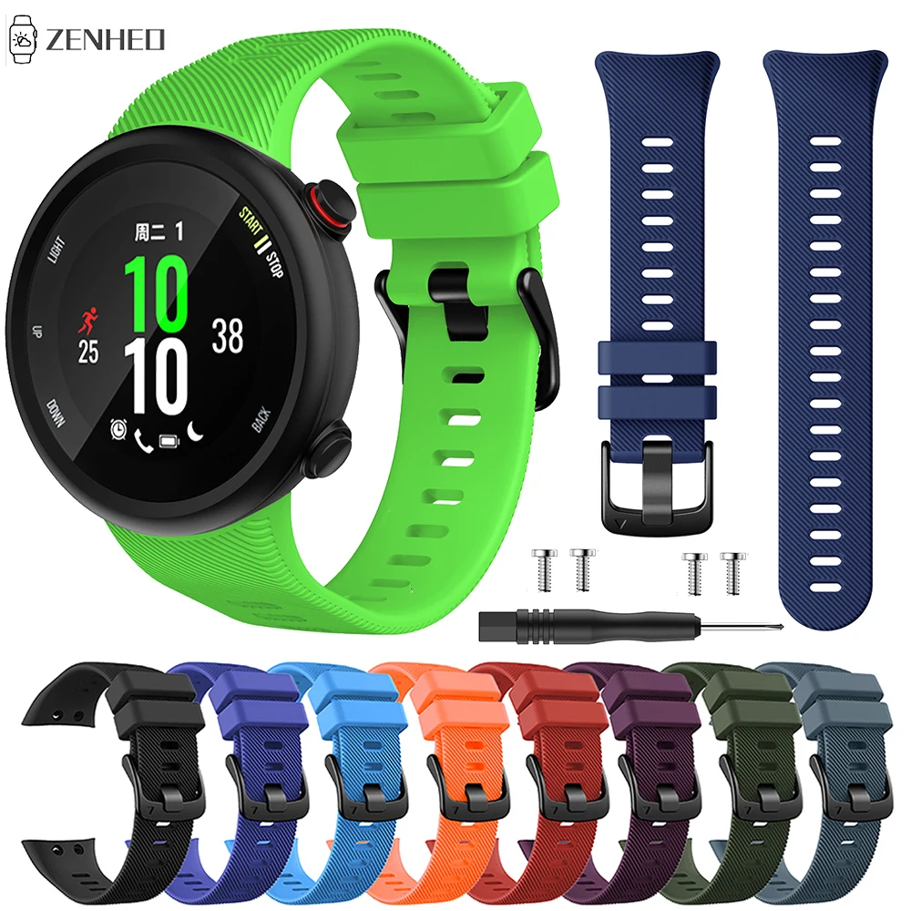 Мягкий силиконовый ремешок для смарт часов Garmin плавать 2 GPS Смарт часы с заменой