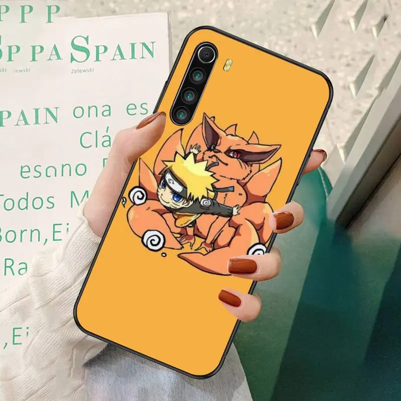 

0 Tail Beast Cartoon Black Soft Phone Case For Redmi 7 8 9 A K20 30 Pro Note 8 9 Pro 9s