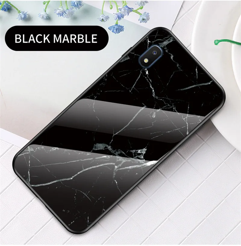 Для Meizu M5 M6 M8 M9 Note мраморный узор градиентный закаленное стекло задняя крышка для Meizu M6T M5S M5 Мягкий ТПУ Край Оболочка Чехол