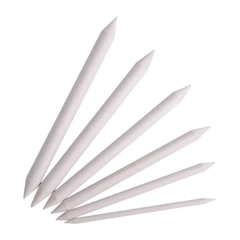 6 шт Двойная Головка рисовая бумага кисточки карандаши смешивания палец Tortillon в