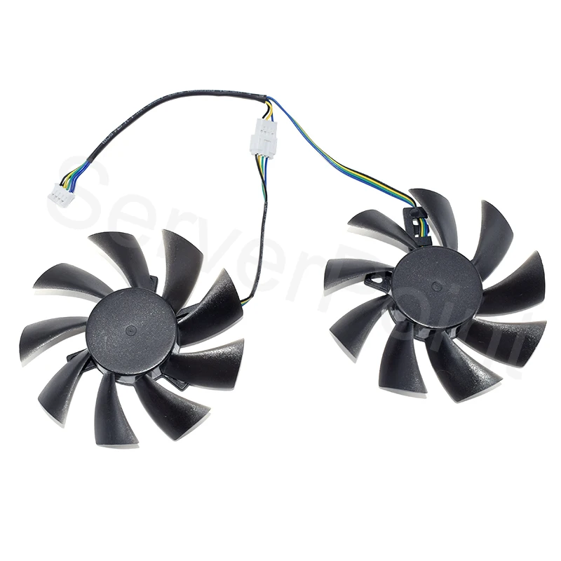 Хорошо протестированный охлаждающий двойной вентилятор для видеокарты пара