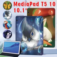for huawei mediapad t5 casefor tablet huawei mediapad t5 ags2 w09l09l03w19 10 1 animal series cover case