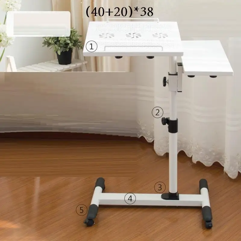 Портативная подставка для ноутбука Dobravel Portatil Escritorio Tafel, Офисная маленькая Регулируемая прикроватная подставка для ноутбука, компьютерный стол