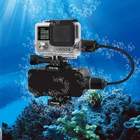 waterproof mobile power charger diving charging waterproof protective case for gopro hero4 3 3 camera accessories