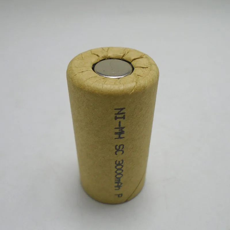 6 шт. 1,5/2,0/2,5/3.0Ah Ni CD 1,2 в Ni MH subc SC аккумулятор скорость разряда 10C-15C для электроинструментов