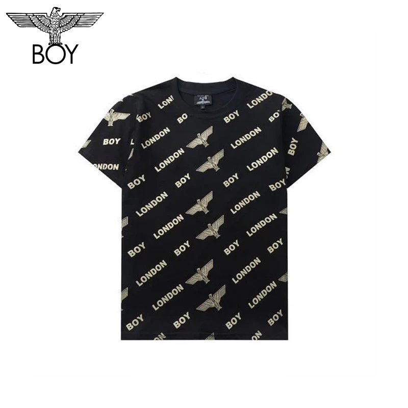 

Футболка мужская хлопковая с круглым вырезом, коротким рукавом и принтом «Орлан»