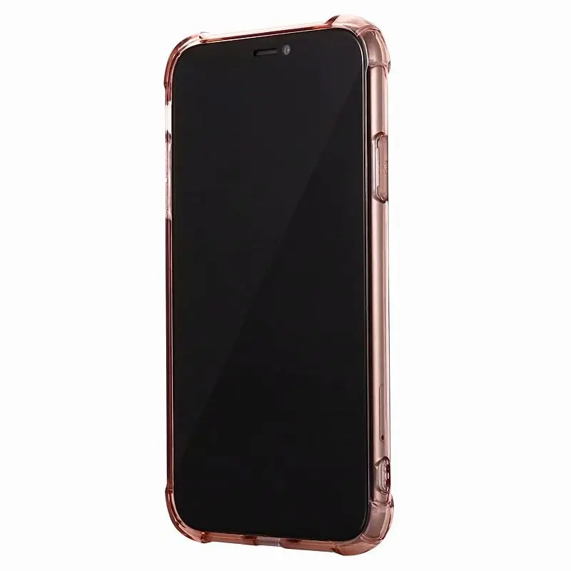 Прозрачный чехол LACK для телефона iPhone 12 11Pro Max XR XS X 7 8Plus 12mini ультратонкий