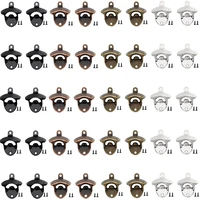 40 pack bottle opener wall mounted vintage retro hanging lets drink beer opener tools bar accessories four colors combinations