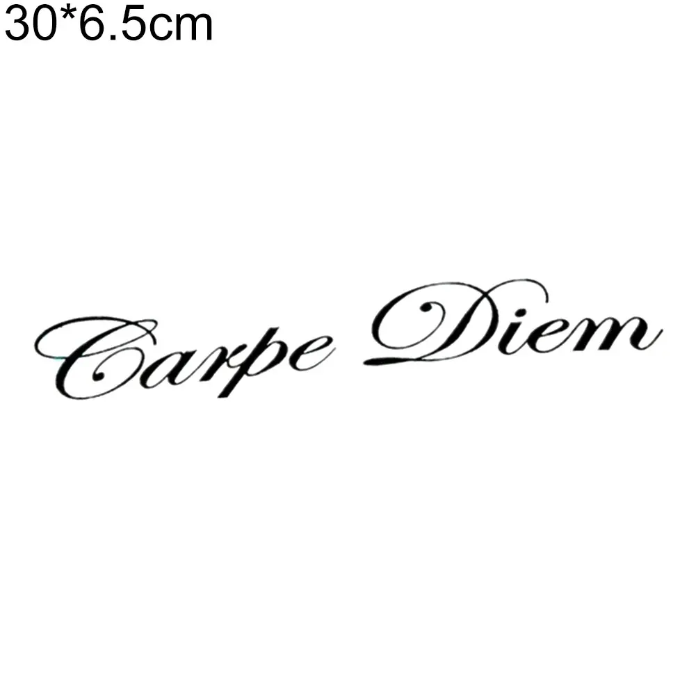 Наклейки на лобовое стекло автомобиля Carpe Diem | Автомобили и мотоциклы