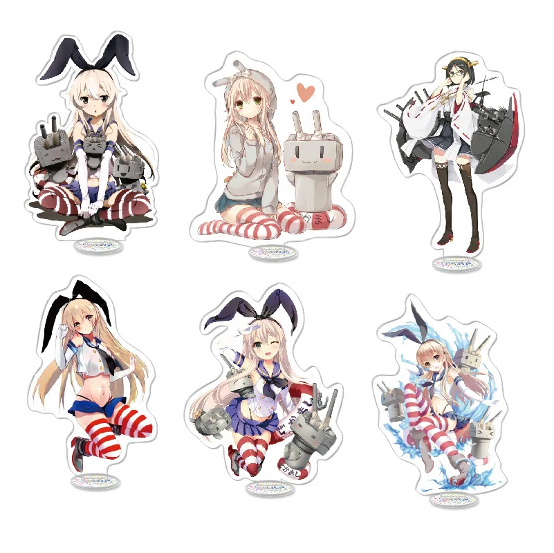 Аниме Kantai Collection фигурка на акриловой подставке Хибики Akatsuki акаджи каэде