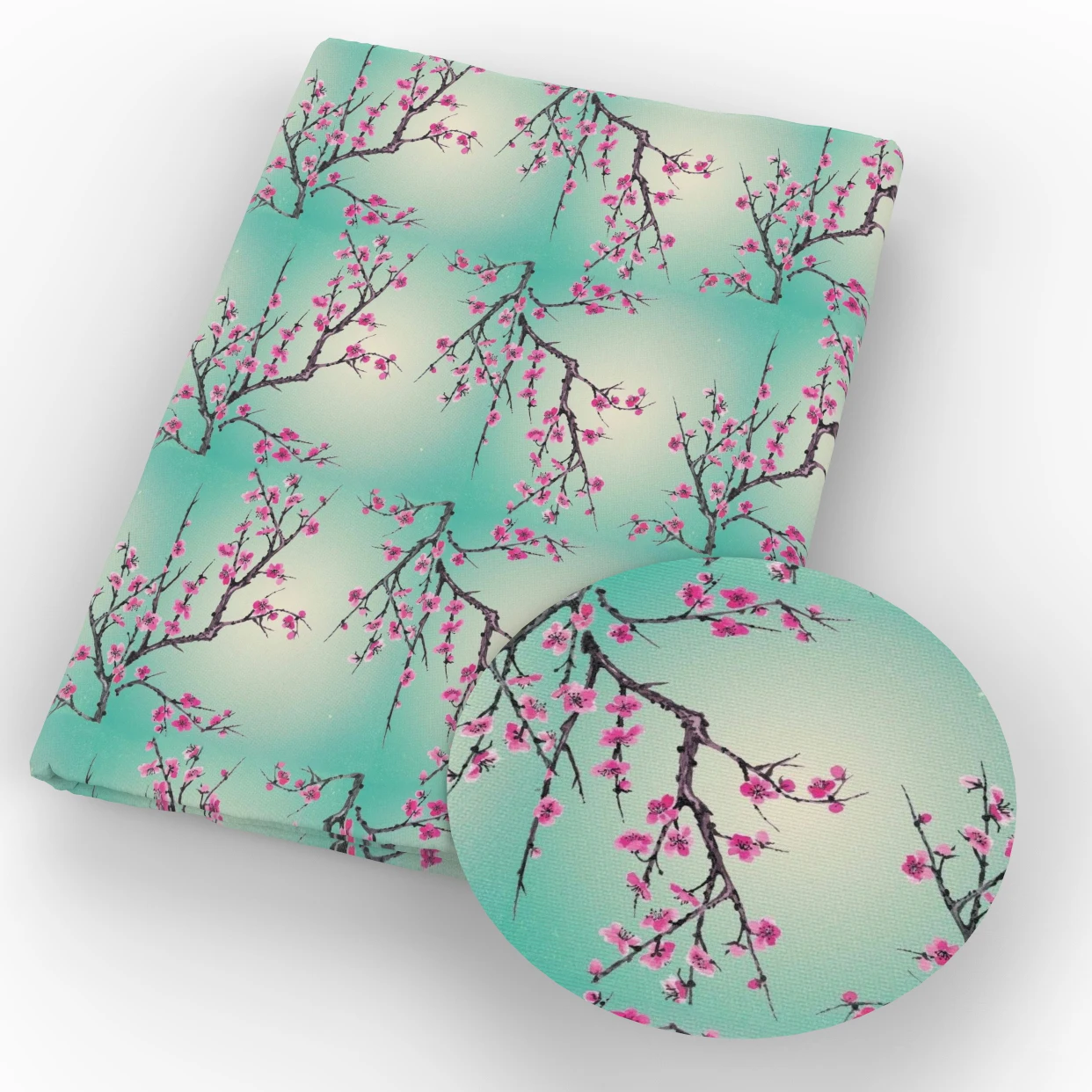 50*145 см цветок Хэллоуин полиэстер хлопчатобумажная ткань (отсоединяемая) пэчворк