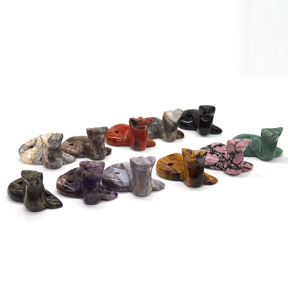 Статуэтка змеи из натурального камня 2 дюйма исцеляющий Кристалл Рейки аметист