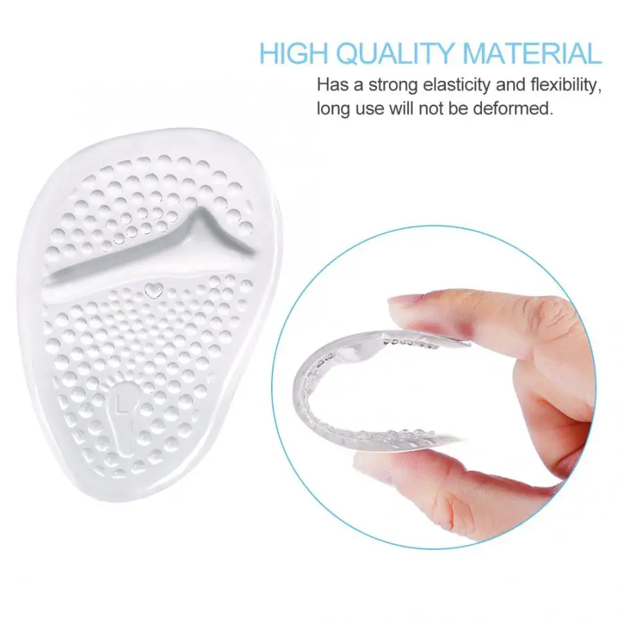 2 пары шариковых подушек для облегчения боли на высоких каблуках-плюсневые