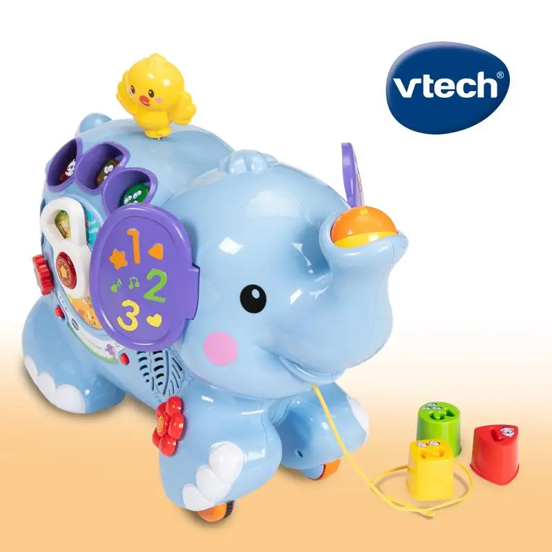 VTech Pull &amp Play Elephant Toy With animal sounds for 12-36 month Baby | Игрушки и хобби