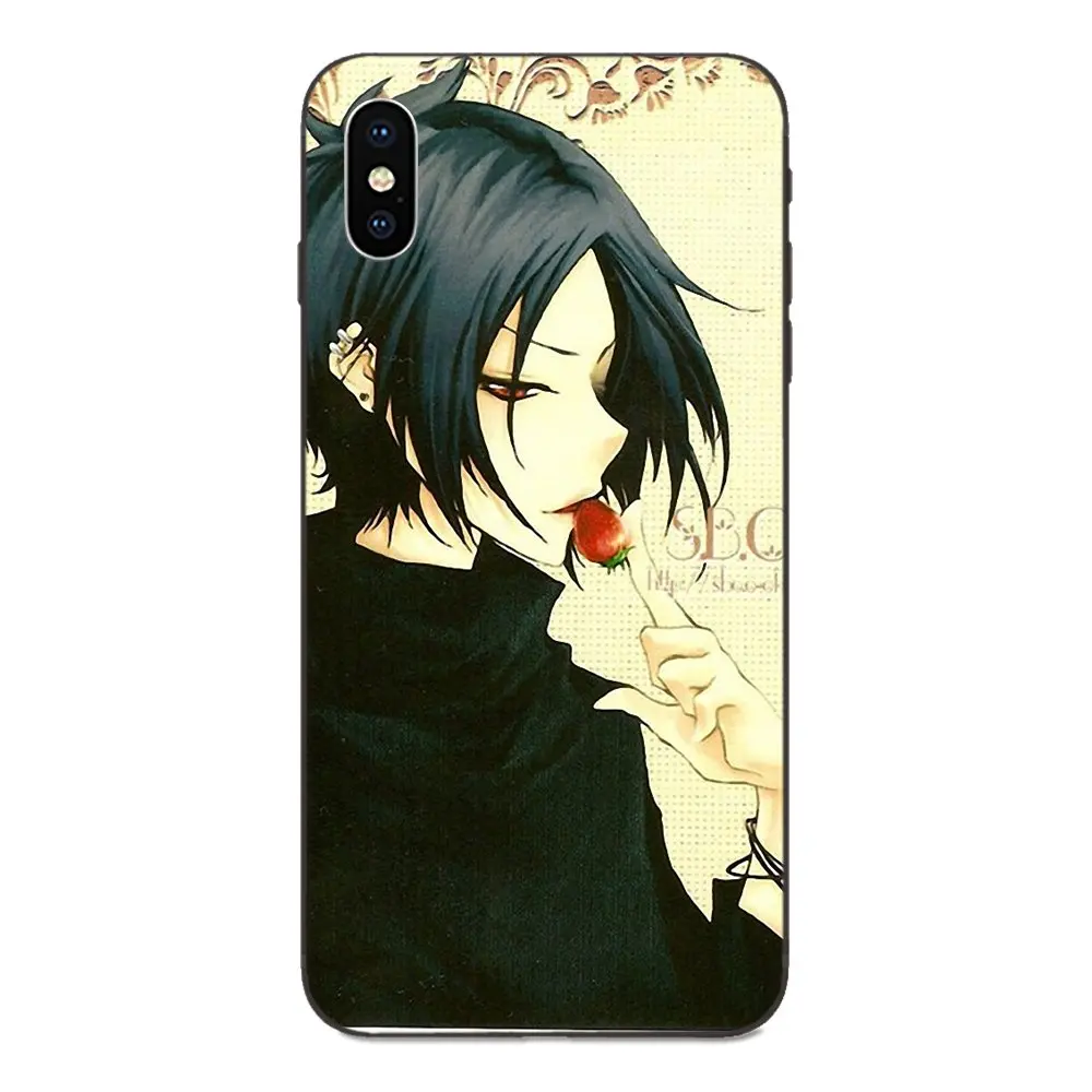 Kateyo Hitman Reborn Rokudo Mukuro для Apple iPhone 4 4S 5 5S SE 6S 7 8 Plus X XS Max XR Мягкий Силиконовый ТПУ черный