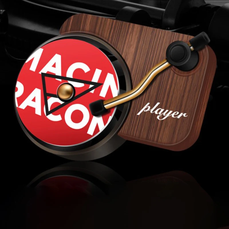 

Air Freshener Perfume Car Air Freshener Record Player Car Aromatherapyr