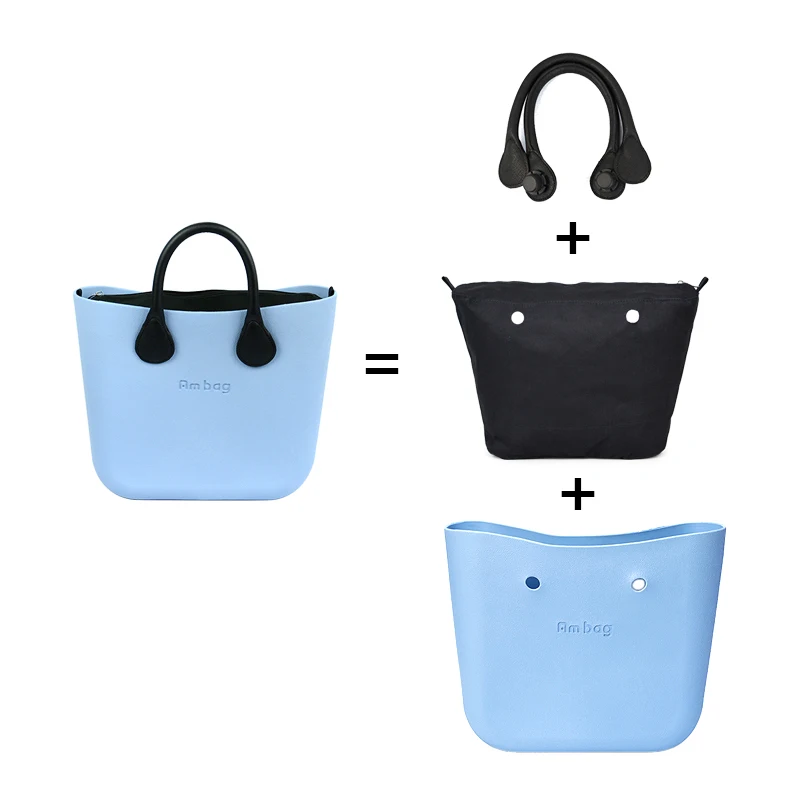 Сумка AMbag Obag O стильная Водонепроницаемая мини сумка EVA с застежкой-молнией