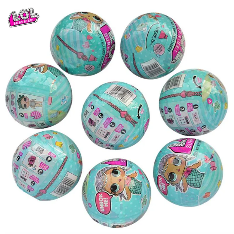 

L O L. SURPIRSE doll toy cartoon doll DIY blind box cartoon model toy haha set birthday Christmas gift 1pcs randomly sent