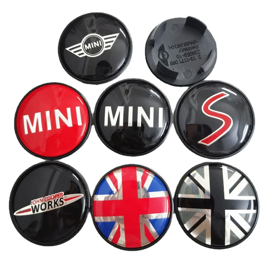 4 шт. 54 мм колпачки на ступицу колеса для Mini Cooper S Works Countryman 2011 2012 2013 R56 R50 R53 F56 F55 R60 |