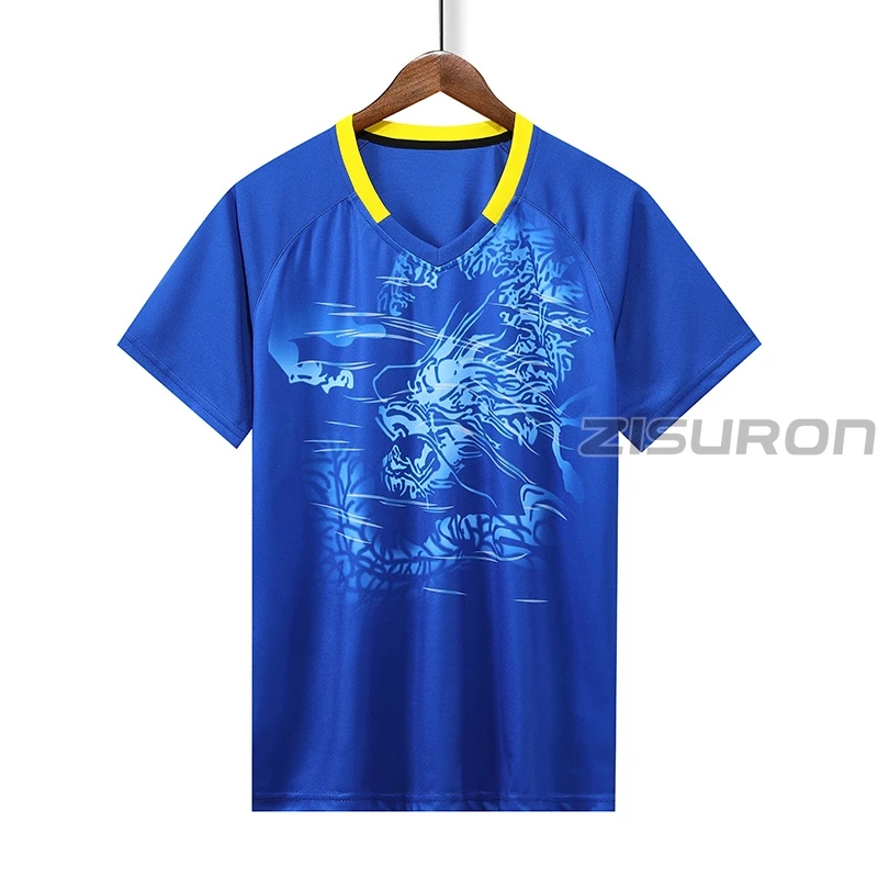 2021 CHINA Natioanl Dragon Team table tennis shirt +shorts Men Women, pingpong shirts ,Quick Dry table tennis Shirts shorts