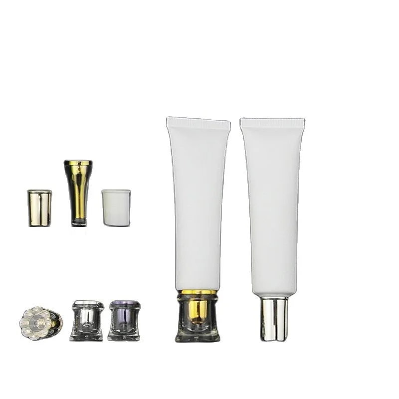 40 г мл Косметическая Мягкая трубка пустой белый многоразовый косметический