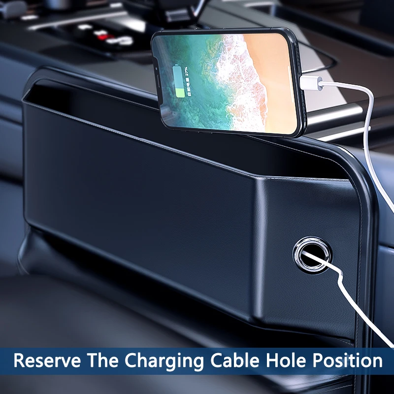 QHCP слот для автомобильного сиденья Коробка хранения зазор заглушка наполнитель