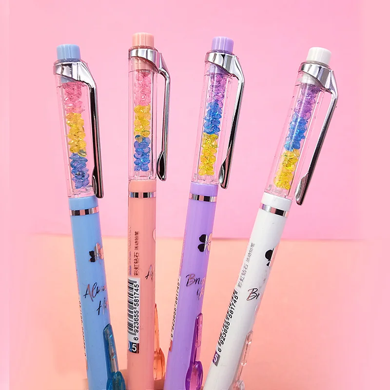 Милый Радужный Алмазный механический карандаш 0 5/0 7 мм Kawaii автоматический для
