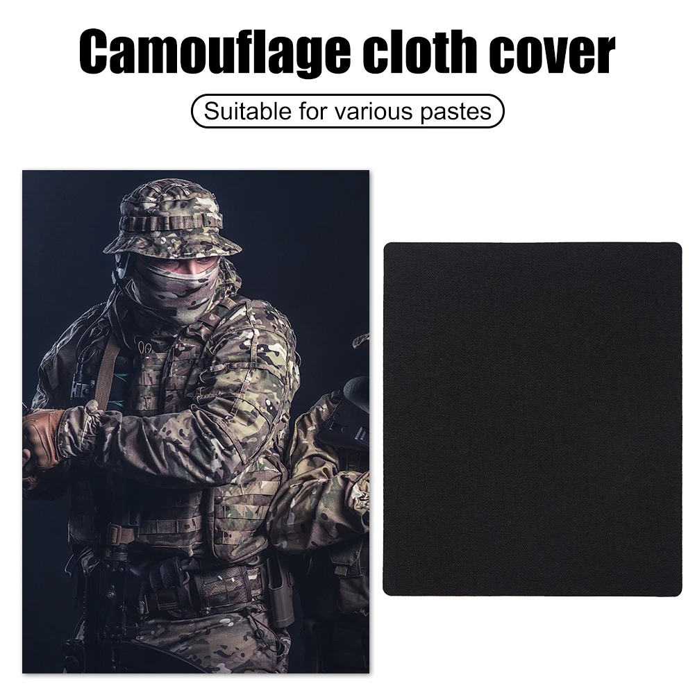 Hunting Camo Stealth Tape Tactical Silencer Protection Self-Adhesive Non-Woven Camouflage Patch Sniper Cloth Cover Wrap | Спорт и