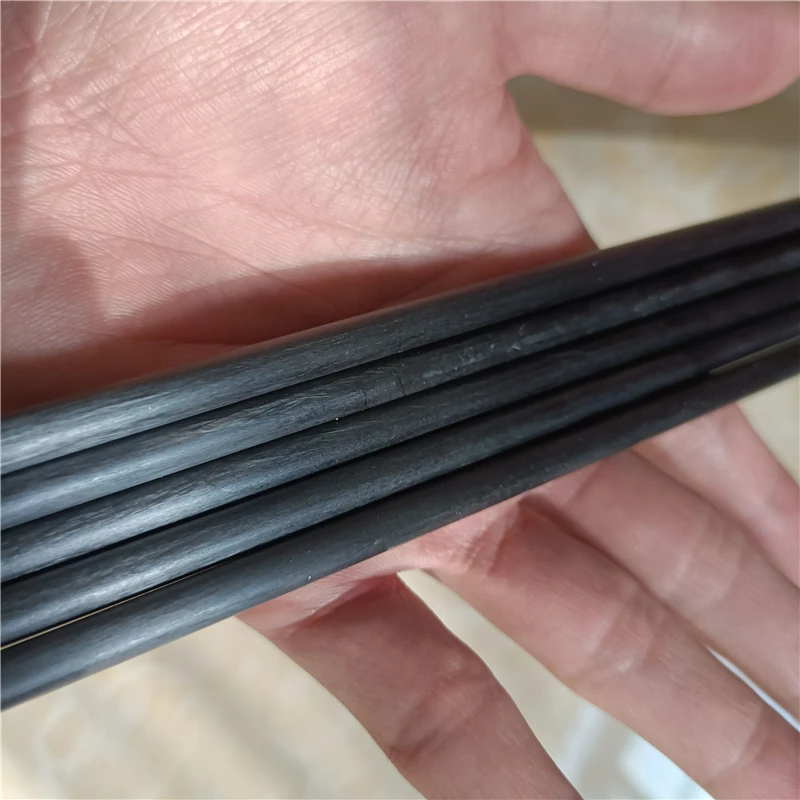 5PC High Strength Carbon Fiber Tube 6x5x700mm Hollow Rod for RC Plane DIY Quadcopter Arm Model Accessories | Игрушки и хобби