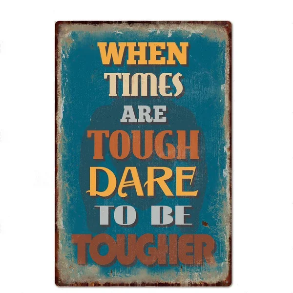 

Quote Letters Metal Sign Plaque Metal Vintage Tin Sign Home Decor Decorative Metal Poster Wall Decor Iron Painting Size 20cmx30c