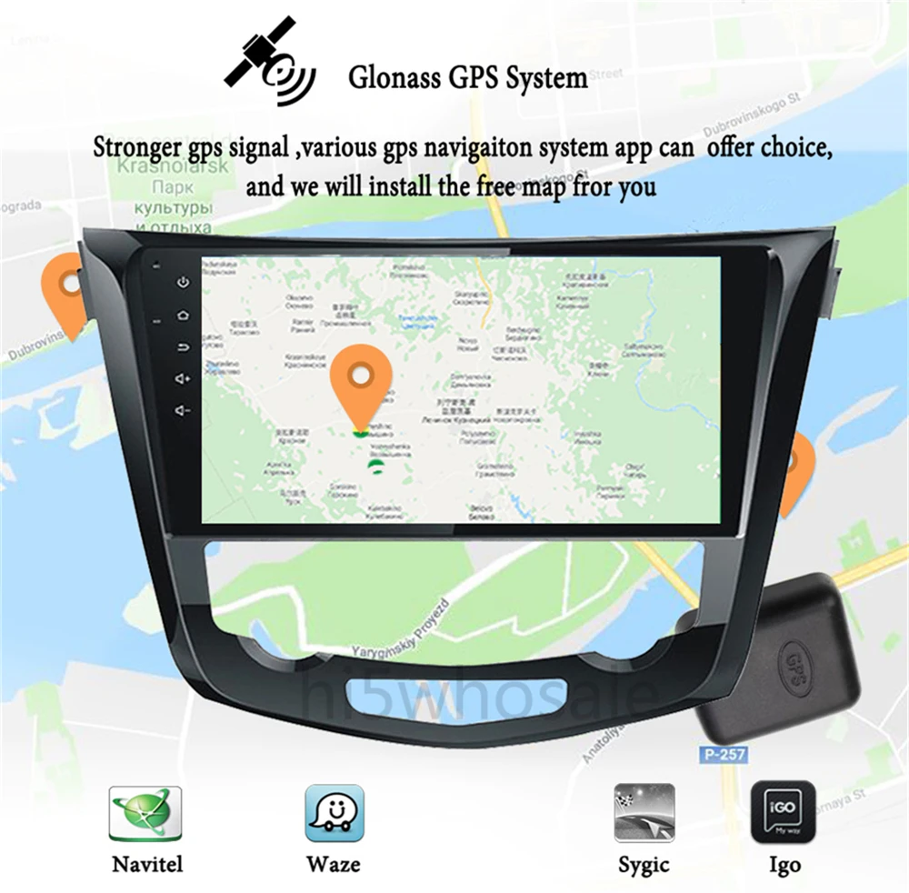 Мультимедийный плеер для Nissan X Trail Qashqai 10 1 дюйма Android 9 2din радио GPS навигация стерео