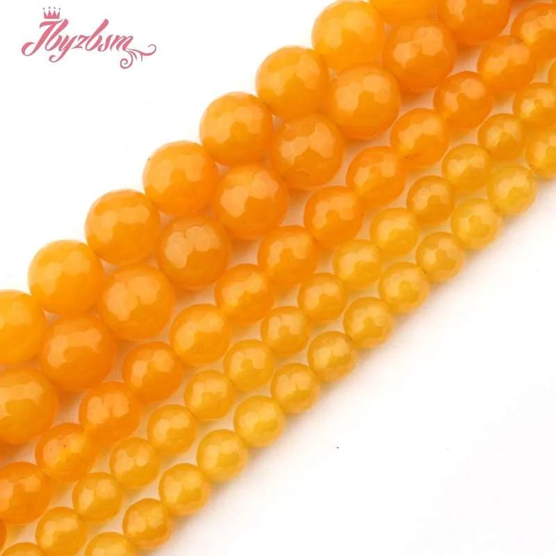 6 8 10 мм граненые круглые бусины желтые нефриты каменные для самостоятельного