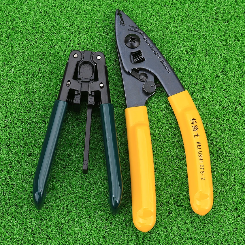 KELUSHI FTTH Splice набор инструментов для оптического волокна волоконно оптический