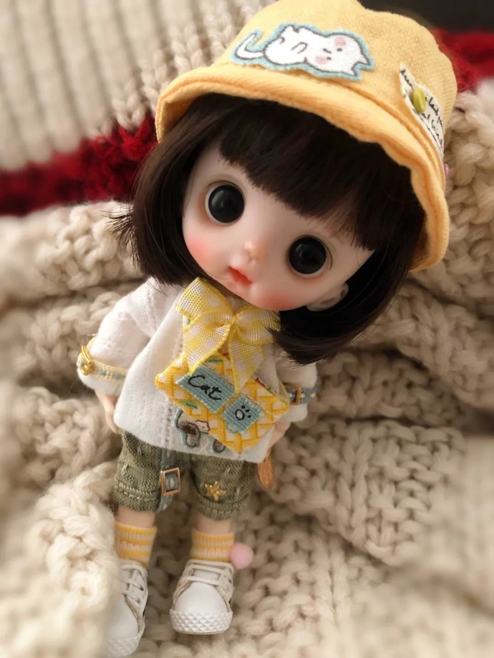OB11 кукла голова Кастомизация 1/8 BJD куклы OB Полимерная глина