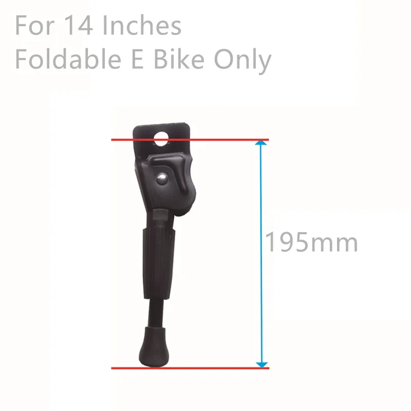 JayCreer Электрический велосипед E Kickstand Нескользящая велосипедная боковая стойка